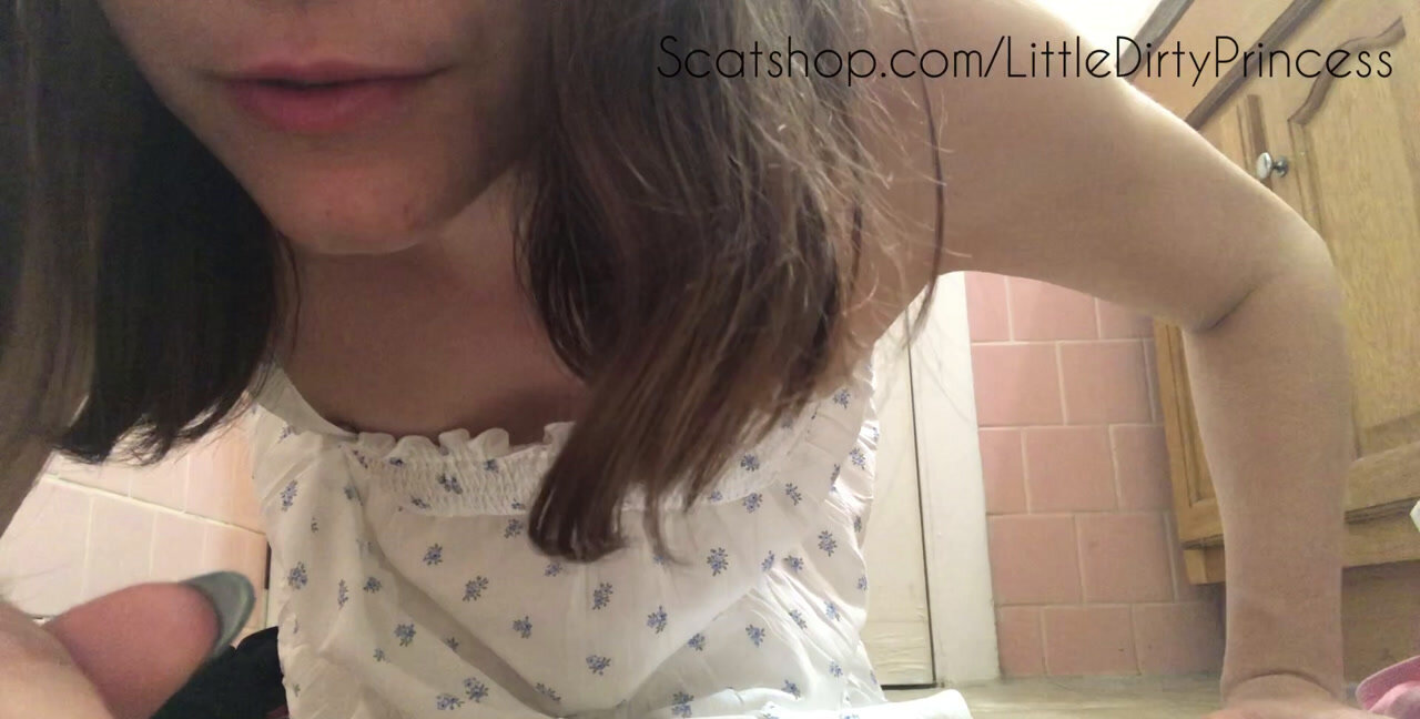 Download LittleDirtyPrincess - Sweet sundress shit and pee on the floor, Poop, Defecation ShitWorld.net