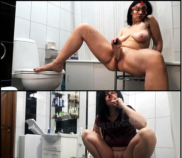 Tatiana - Another morning toilet of - Tatyana masturbates and poops, Solo, Stars Scat