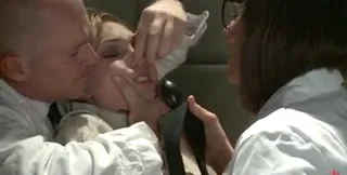 Oct 15, 2010 - Mark Davis, Bobbi Starr and Lily LaBeau, Spanking, Pissing