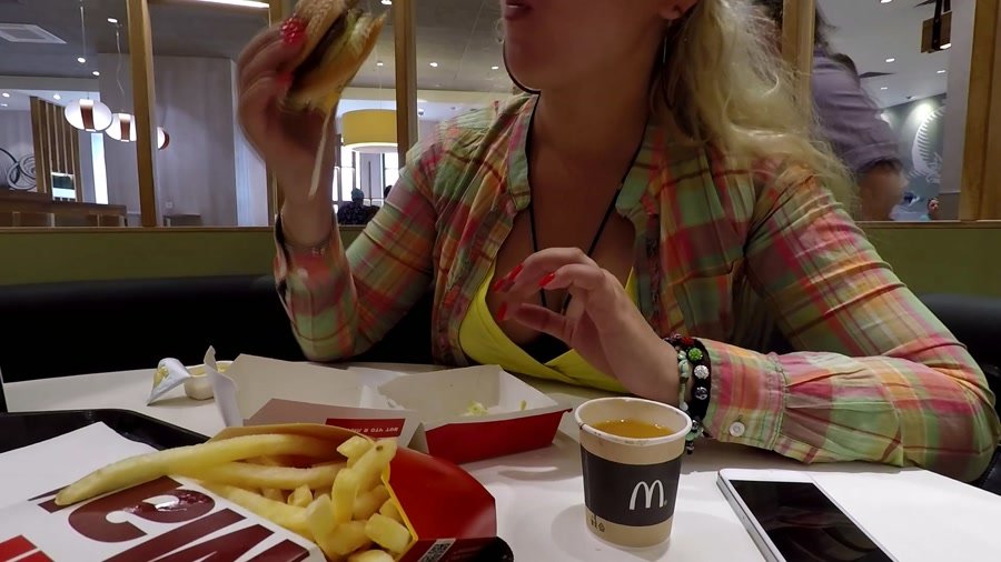 Janet - McDonalds Poop and Pee, Pooping, Moaning