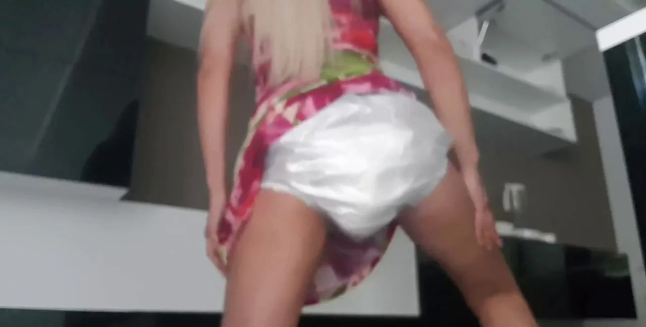 Ella Malova - Girl Next Door P00 in White Panties, Scat, Panty