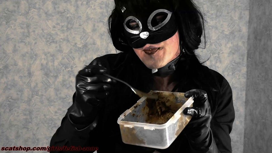 Fetish-zone - Dancing with poop and eating shit, Shitting Girls, Solo