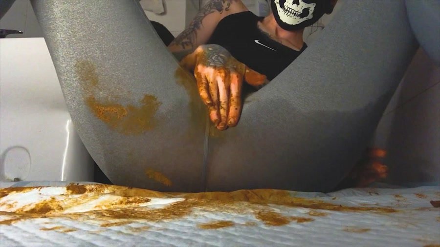 DirtyBetty - Eat poop from my feet, bitch, Panties, Scat