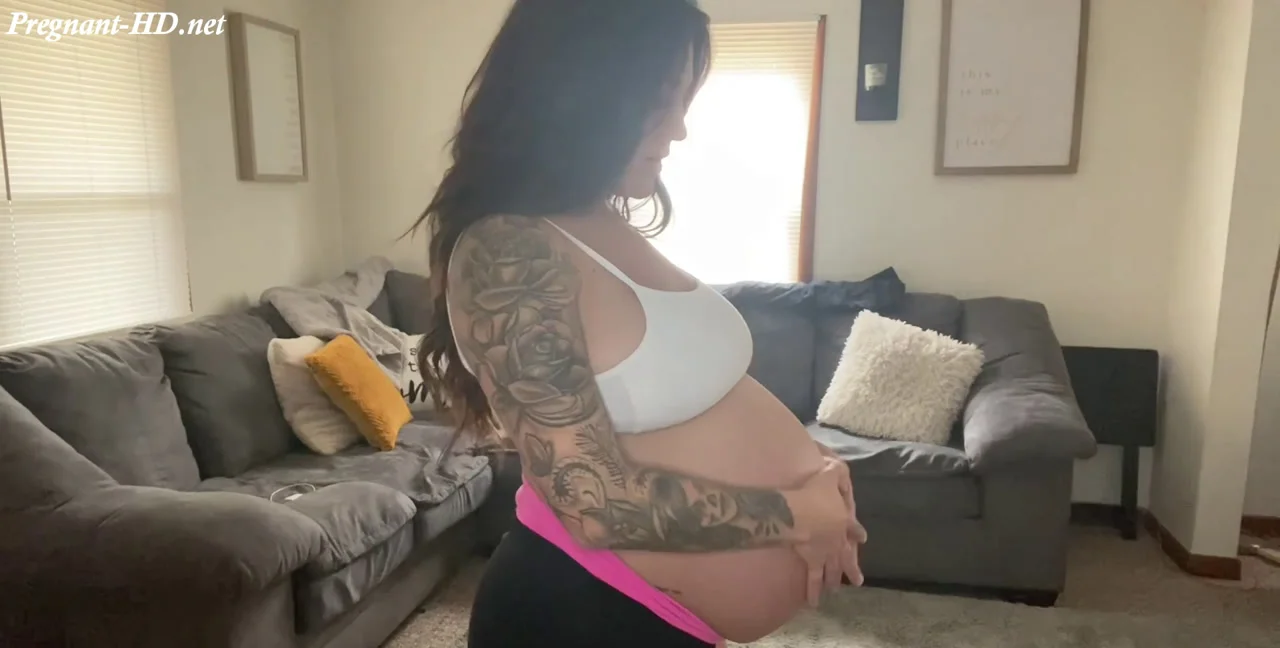 Cadence Nicole - 36 Weeks Preggo Fingering And Squirting, Pregnant, Solo