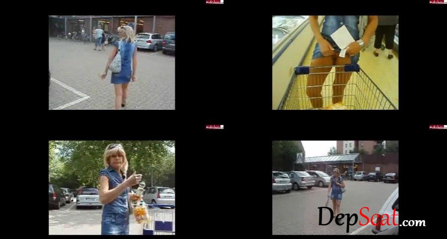 Mausi67 - Ohne Höschen im Discounter, Amateur, Anal