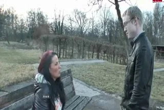 Dirty-Danni - Mitten im Park vollgewichst und stehen lassen, Dildo, Pissing