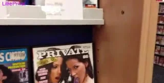 LilliePrivat - Public Skandal - Videothekenbitch abgefickt, Anal, Fetsih