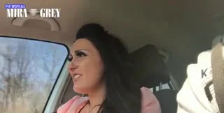 Mira-Grey, Vampira89 - Verrückter Speed-Piss auf der Autobahn, Anal, Creampie
