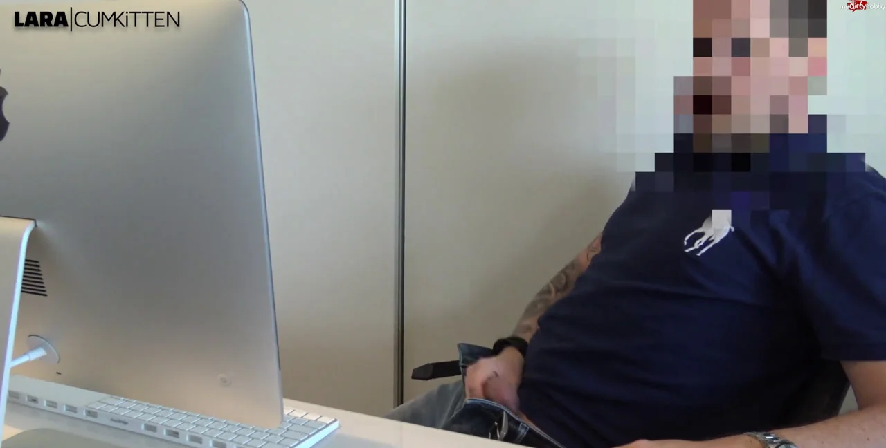 Lara-CumKitten - Büro Stiefel FICKSTÜCK Nach Feierabend wird dreckig gefickt, Anal, Lesbian