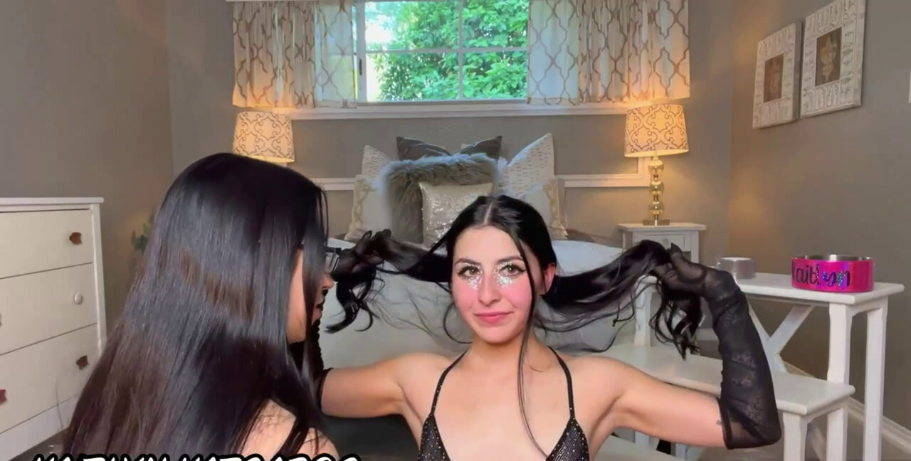 Kaitlyn Katsaros, Alex Coa - Alex Coal Dominates Kaitlyn, Lesbians, Enema