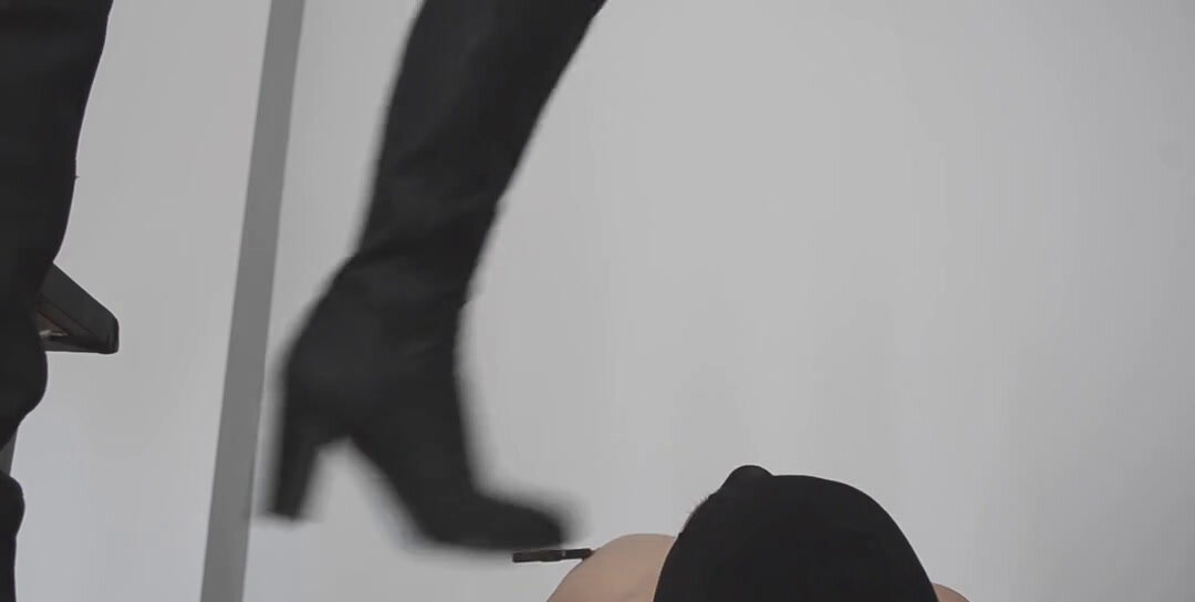 Femdom - The toilet chair is back in business, Scat Porn, Humiliation