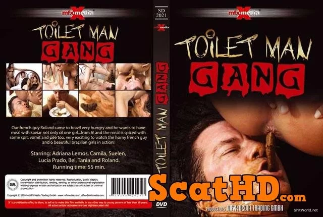 Adriana, Camila, Suelen, Lucia, Bel, Tania and Roland - Toilet Man Gang DVDRip / 578 MB