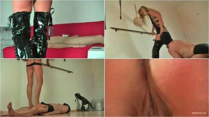 Diana Sky - A TYPICAL DOMINO AND HER SLAVE SLAVE PISS DRINKING DOMINATES AND EAT SHIT HD 720p / 322 MB