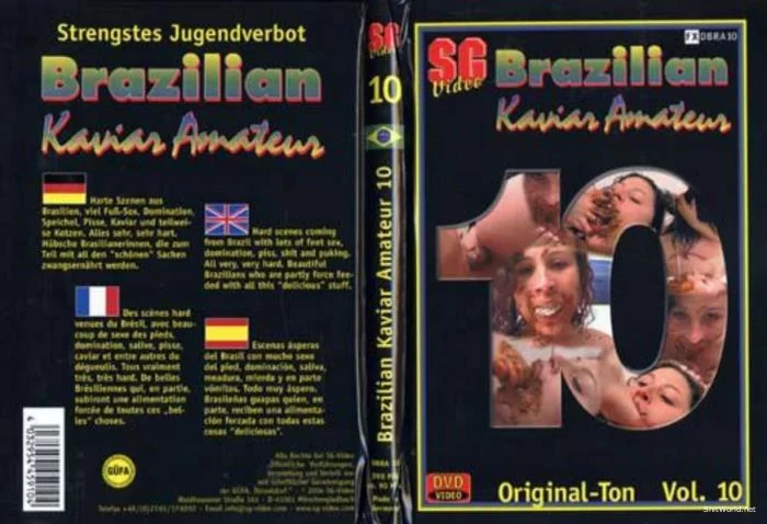 Scat Girls - Brazilian Kaviar Amateur 10 DVDRip / 671 MB