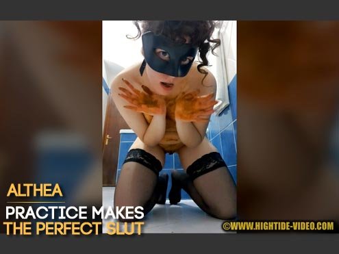 Download Althea - PRACTICE MAKES THE PERFECT SLUT, Extreme, Solo ShitWorld.net