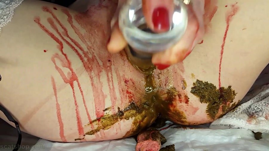 Anna Coprofield - Shit and Blood Vol.7 Part 2, Scatting, Masturbation