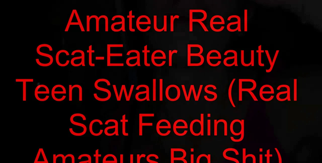 Download Real Feeding - Amateur Scat Babe Girl Slave, Efro, Pee ShitWorld.net