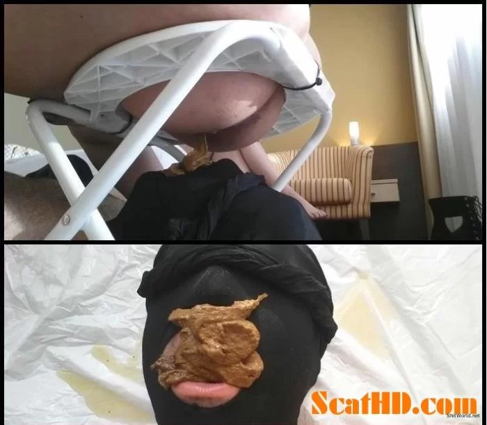 Toilet Humiliation - 2 Scat Doms use their Toilet Slave FullHD 1080p / 960 MB