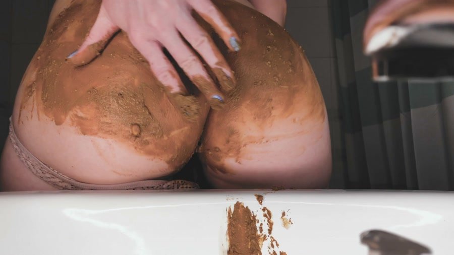 Download DirtyBetty - Crazy baby play with her own poo, Scatting Girl, Shitting Girls ShitWorld.net