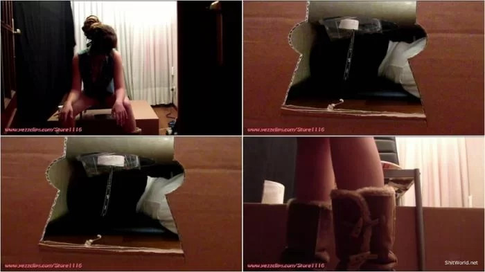 Silvia - OUR NEW LIFE WITH A HUMAN TOILET THE HUMAN LATRINE FullHD 1080p / 872 MB
