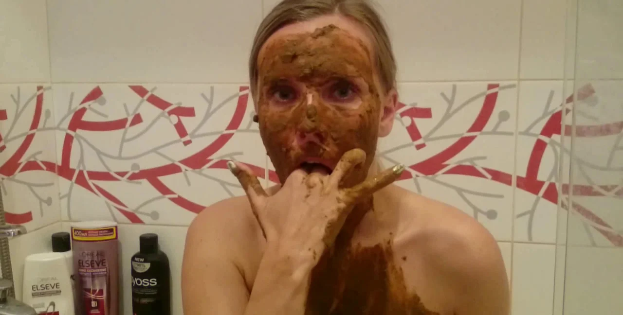 Download Brown wife - Extreme methods of personal hygiene - Part 2, Shitting Ass, Solo ShitWorld.net