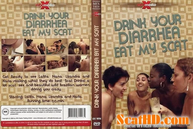 Latifa, Nana, Lizandra, Karla - MFX-1416 Drink your Diarrhea, Eat my Scat DVDRip / 411 MB