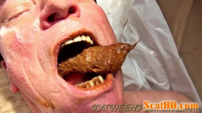 Scatqueens-Berlin - Slave Cunt Tortured and Shit into Mouth P2 HD 720p / 405 MB