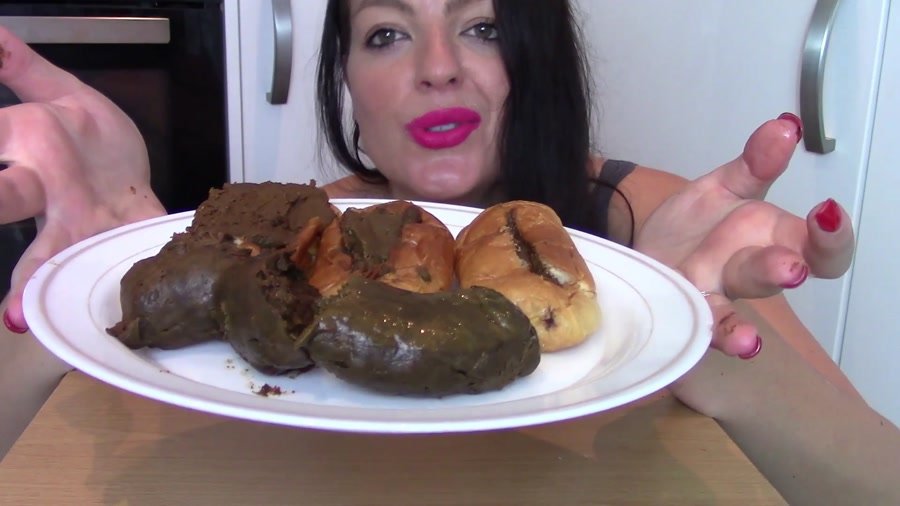 Evamarie88 - Ginormous Shit Meal For Slave (Biggest Poo To Date), Solo, Milf