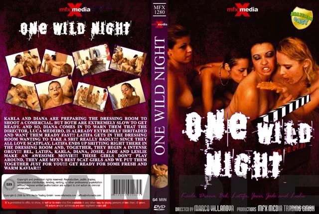 Latifa, Karla, Bel, Diana, Leslie, Josie, Jade - MFX-1280 One Wild Night DVDRip / 700 MB
