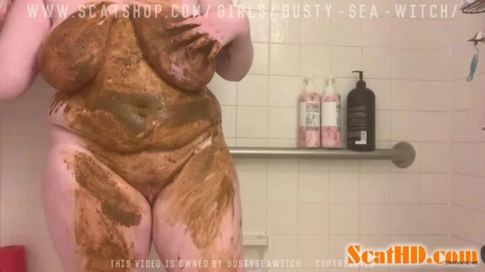 BustySeaWitch - Teen Fart Sniffing & Thick Poop Smear HD 720p / 1.14 GB