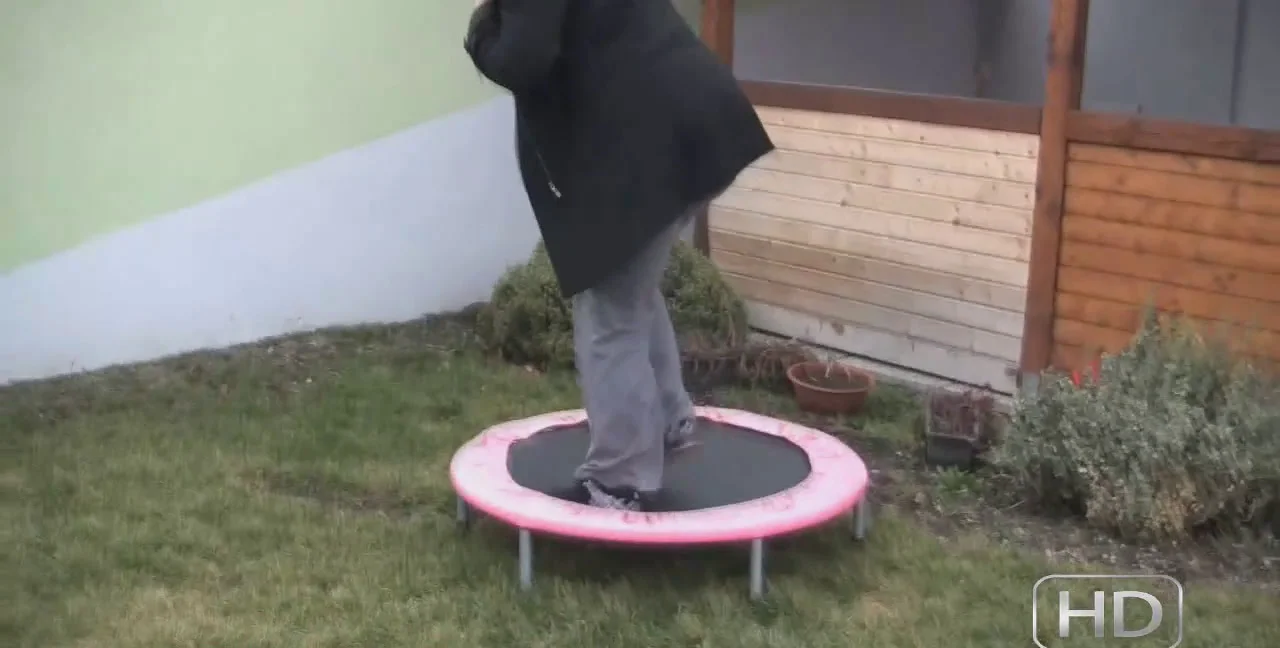 Download Outdoor Poop - Woman shits on a children’s trampoline, Big Pile ShitWorld.net
