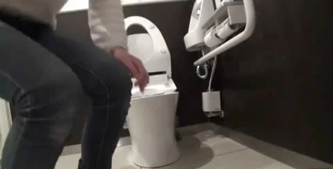 Download Samurai Poops - Squatting on the toilet, WC, Asian ShitWorld.net