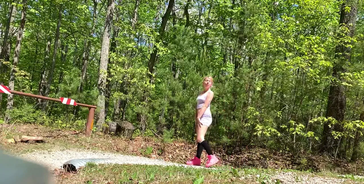 Download PrincesssKazeer - Kazer in a Public Campground Outdoor Poop, Defecation, Scat ShitWorld.net