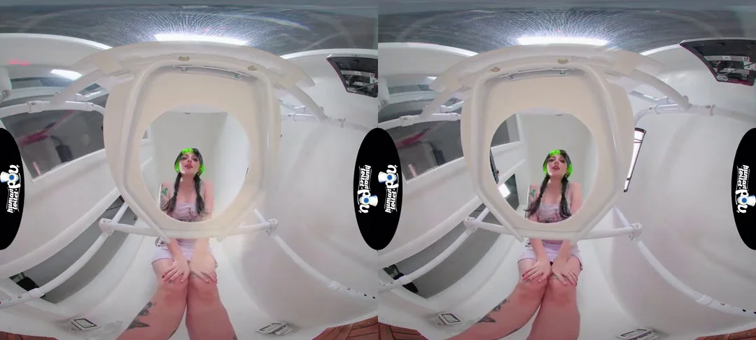 Kittycamtime - Alt Girl Caught Off Guard by Human Toilet 2700p, Close Ups, Tattoo