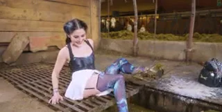Kaitlyn Katsaros - Wild in Manure, Cowshit, Dildo