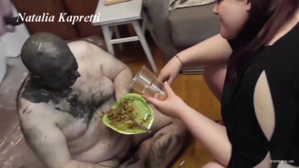 Feeding, Pushing Down Shit In The Pig’s Throat FullHD 1080p / 1.74 GB