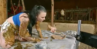 Wicked Betty In The Manure Channel, Dildo, Tits