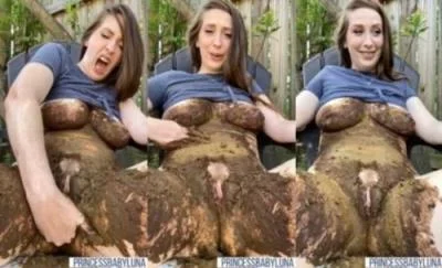 PrincessBabyLuna - Relaxing Smear With Tasting and Fingering. Femscat.com SD / 1.37 GB