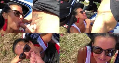 TexasPatti - Public Blowjob - direkt an der Strasse 05 10 18 FullHD 1080p / 160.14 MB
