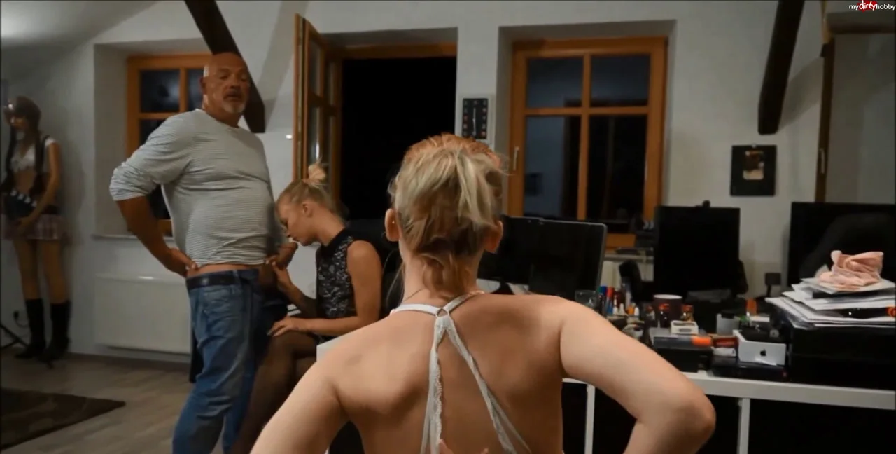 Lia-Louise - Verficktes VorstellungsGespräch - Part2 mit KathiRocks 12, Big Tits, Blowjob