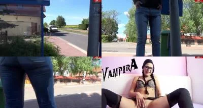 Mira-Grey - Verbotener Public Piss HD / 49.14 MB