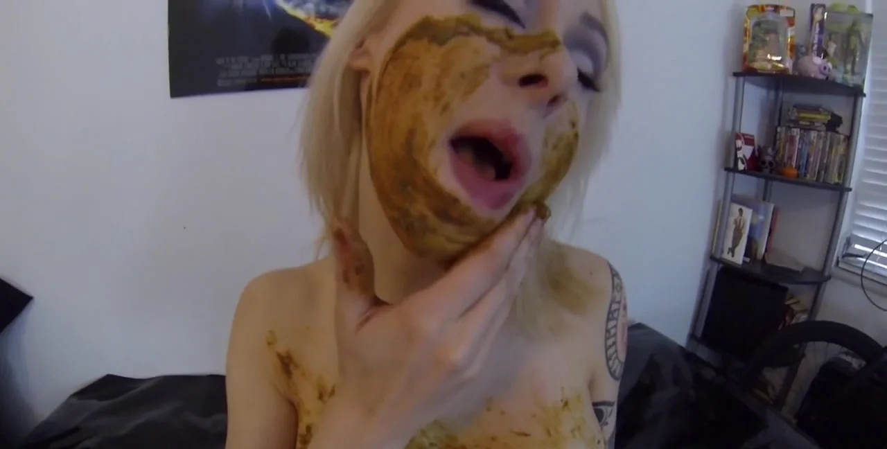 Jessica - Blonde Girl Multiple orgasms on my boyfriend’s shit-covered, Anal, Amateur