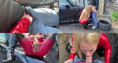 Devil Sophie - Latex-Fotzen-Mudda-Milf auf Linienstrasse Public zerfickt und Augenbesamung FullHD 1080p / 358.76 MB
