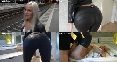 Lara-CumKitten - LEGGINGS BITCH im Hauptbahnhof XXXL Prallarsch extrem vollge 25 02 18 FullHD 1080p / 157.85 MB