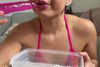 Alba Mae - New milky puke video!, Scat, Anal