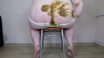 White Panty Poop Desperation 2K Ultra HD / 882 MB