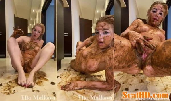 Download Scat Ella - Ultimate Smearing + Pee and Poop Directly on Face, Pissing, Shit Eating ShitWorld.net