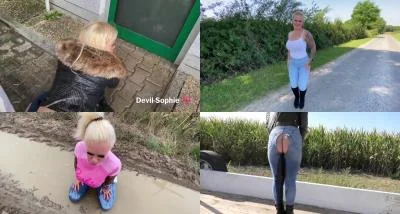 Devil Sophie - Best of Jeans - So geil wars 2020 - Fick s Fetz Spermaarsch Jeansfickloecher bis d FullHD 1080p / 936.88 MB Download / Online