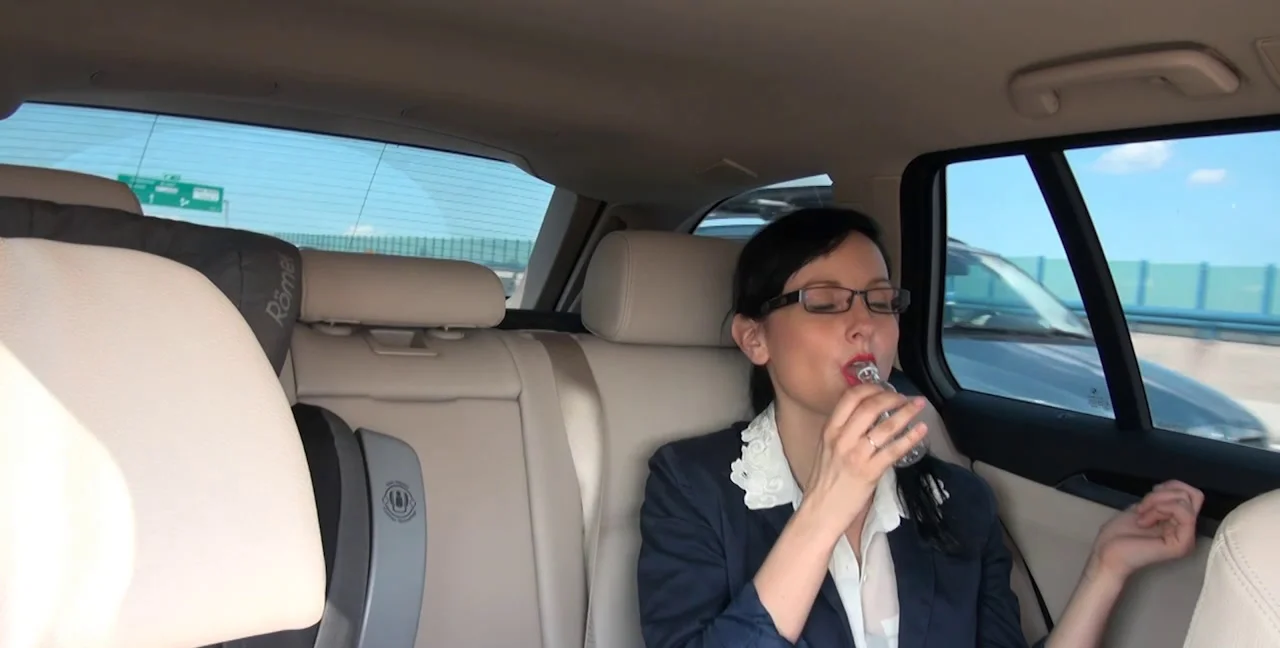 Caroline - the wasted stewardess, Fetish, Peeing
