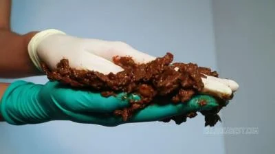 ASMR GLOVED HAND POOP HD 720p / 66.7 MB shitworld